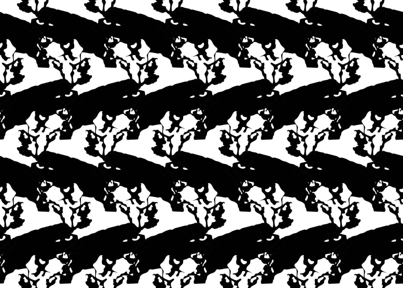 Vector texture background, seamless pattern. Hand drawn, black, white colors.