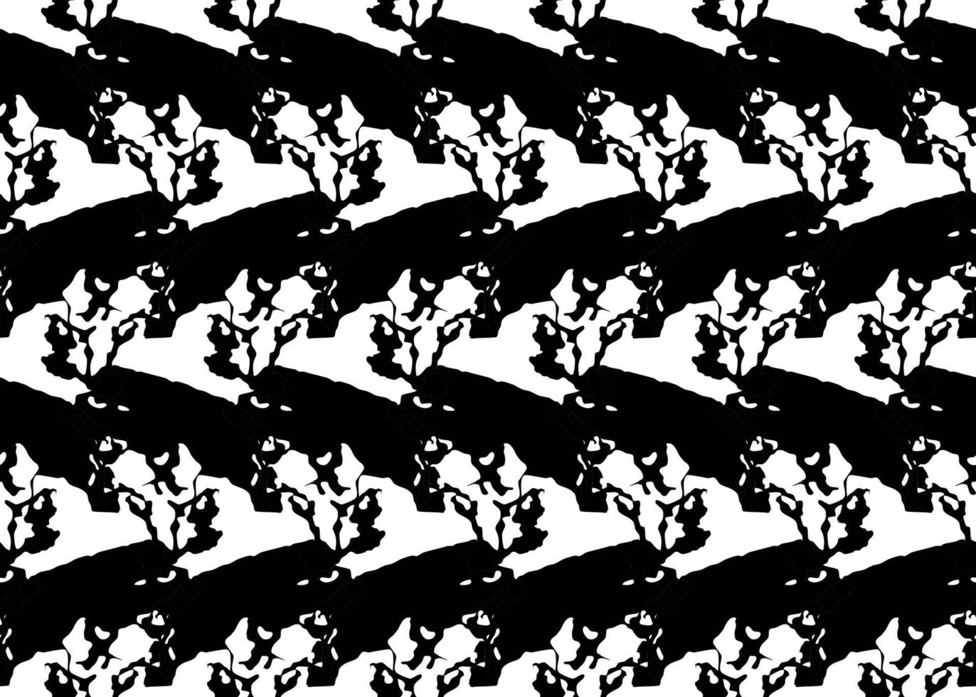 Vector texture background, seamless pattern. Hand drawn, black, white colors.