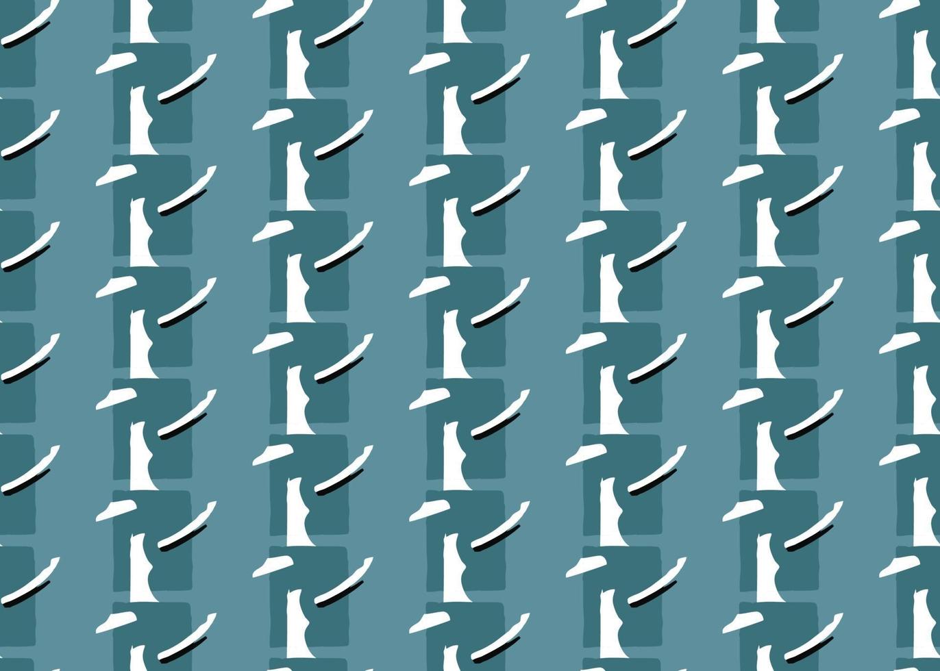 Vector texture background, seamless pattern. Hand drawn, blue, white, black colors.