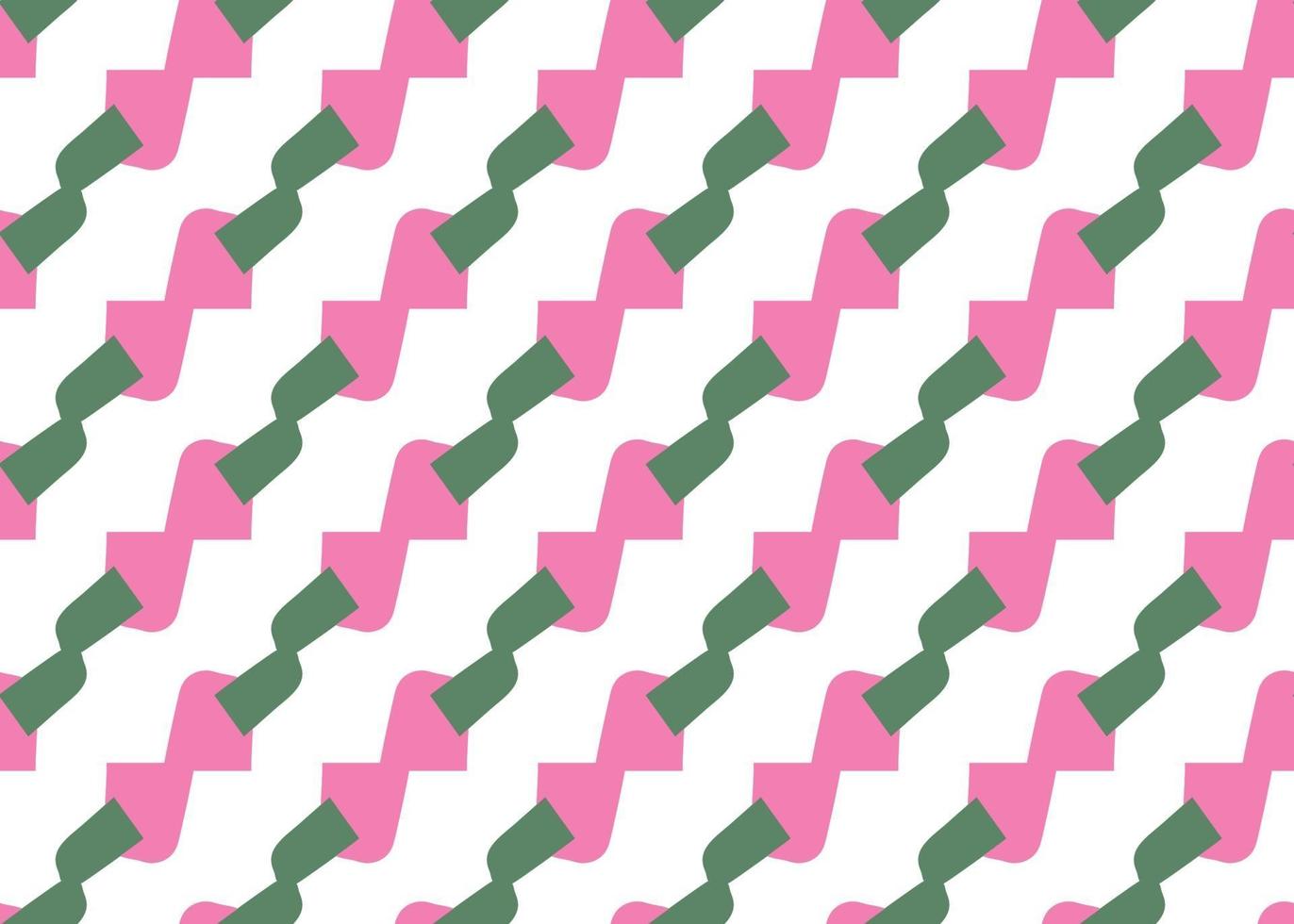 Vector texture background, seamless pattern. Hand drawn, pink, green, white colors.