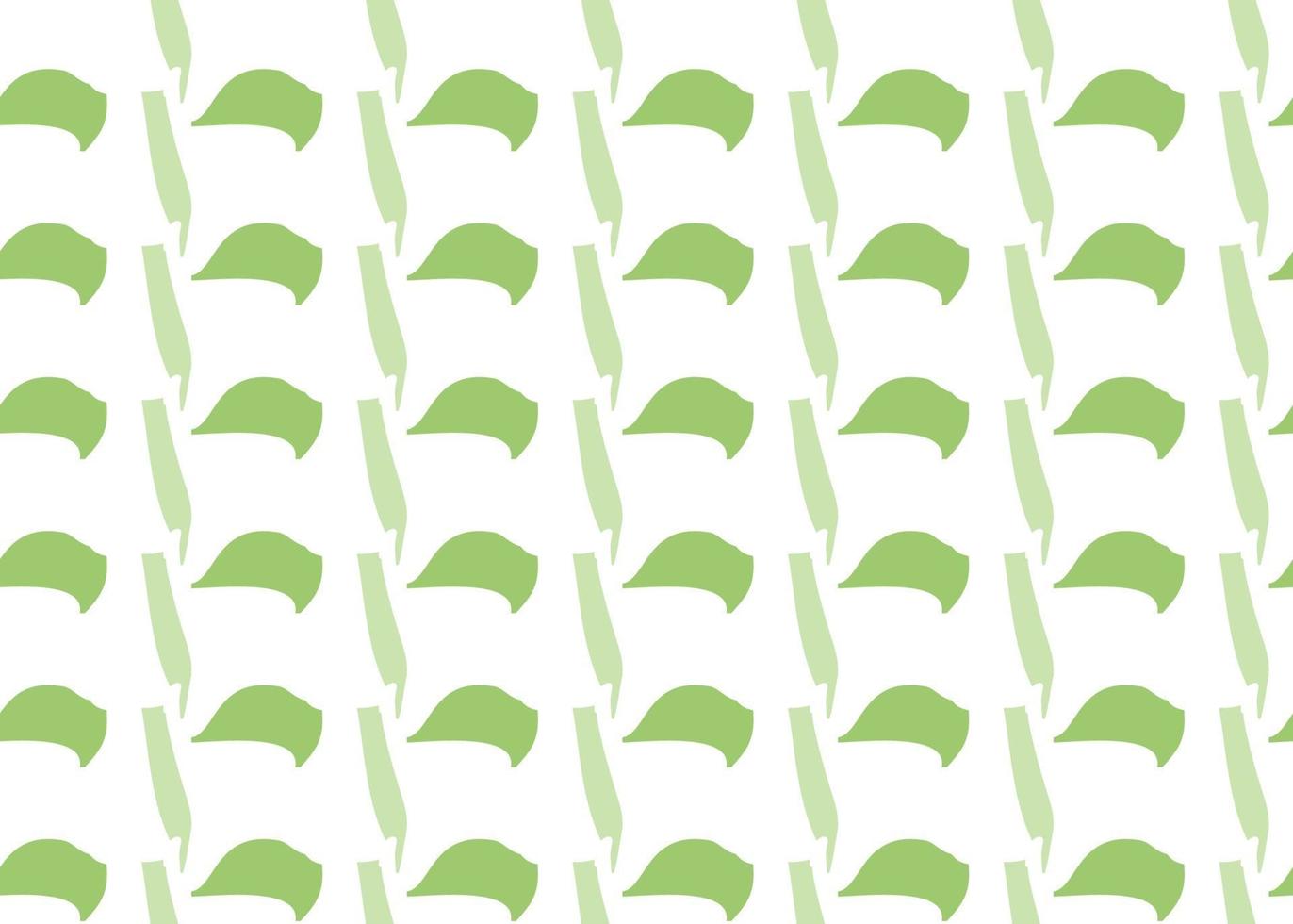Vector texture background, seamless pattern. Hand drawn, green, white colors.