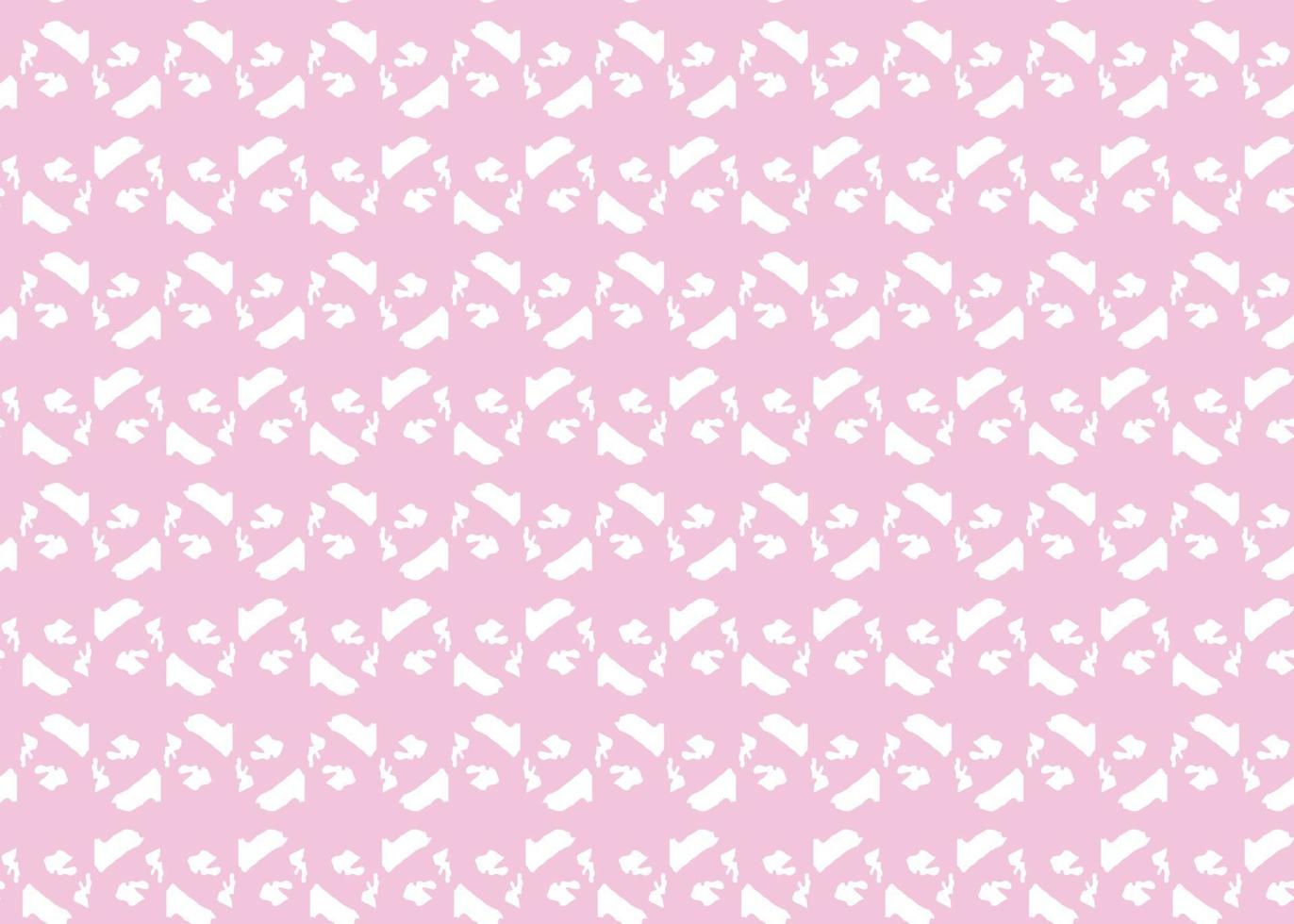 Vector texture background, seamless pattern. Hand drawn, pink, white colors.