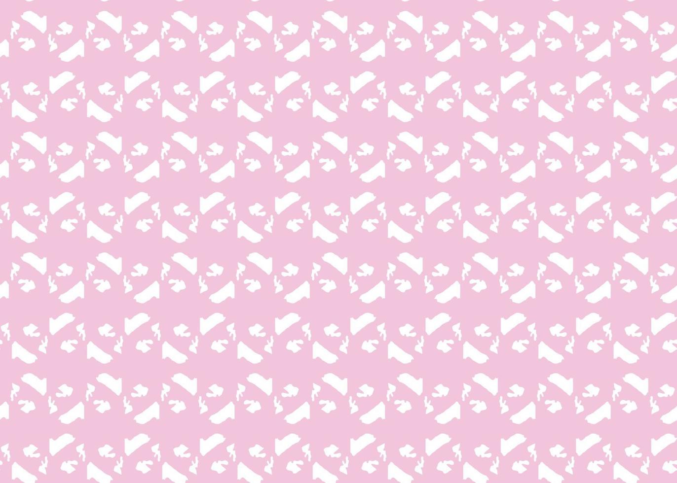 Vector texture background, seamless pattern. Hand drawn, pink, white colors.