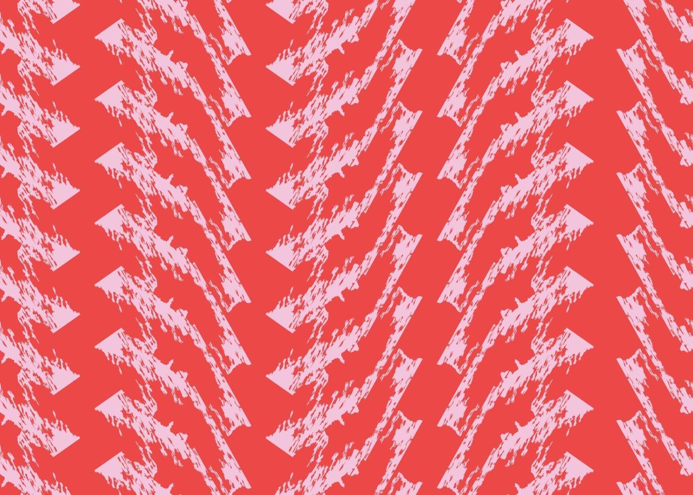 Vector texture background, seamless pattern. Hand drawn, red, pink colors.