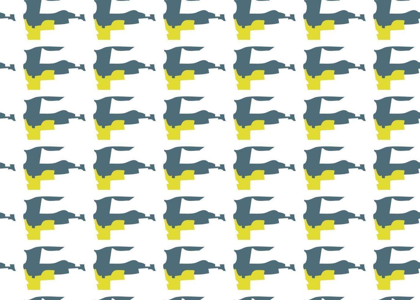 Vector texture background, seamless pattern. Hand drawn, blue, yellow, white colors.