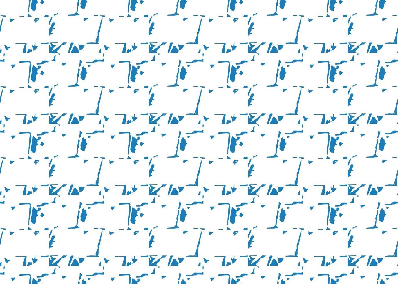 Vector texture background, seamless pattern. Hand drawn, blue, white colors.