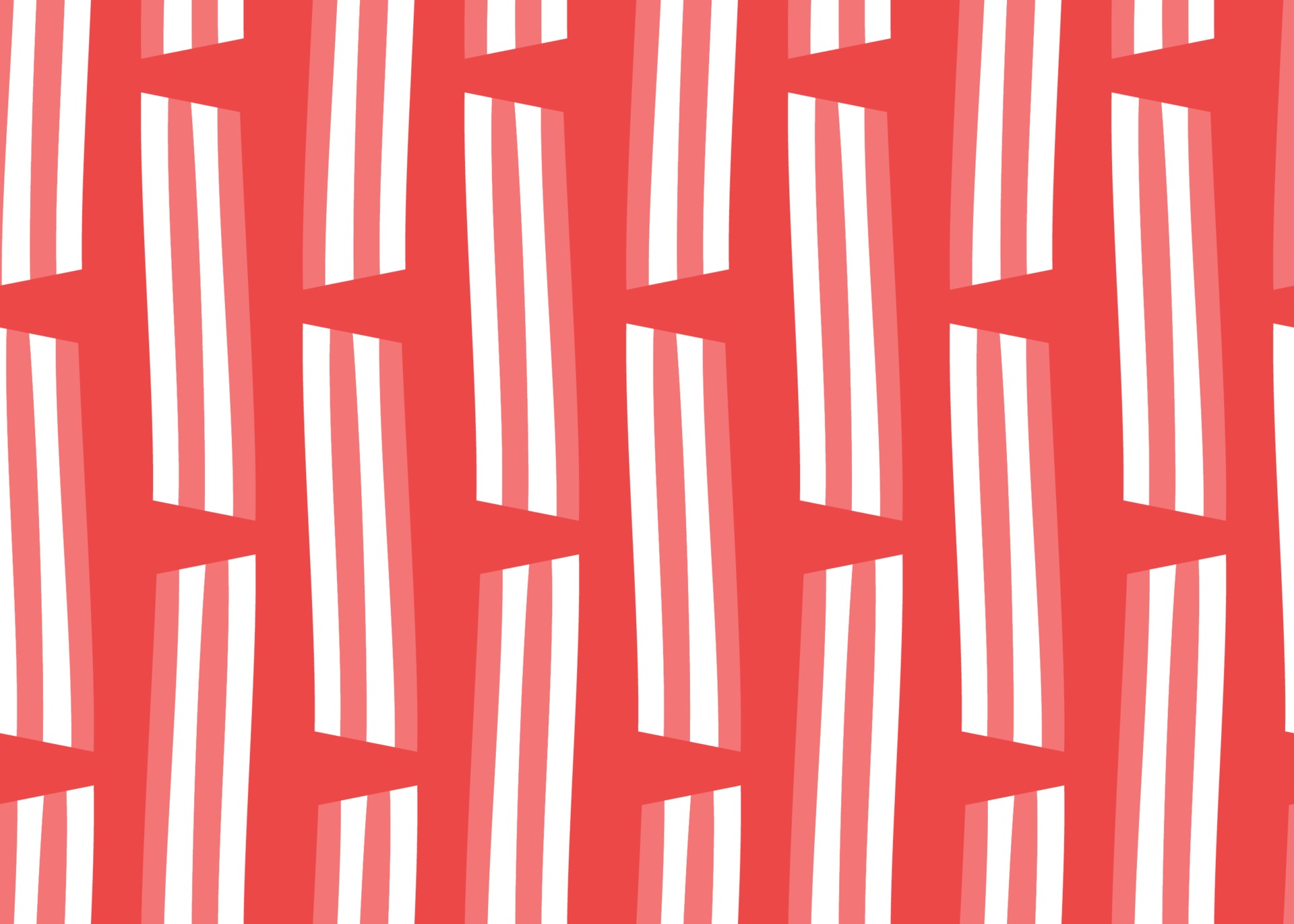 Vector texture background, seamless pattern. Hand drawn, red, white
