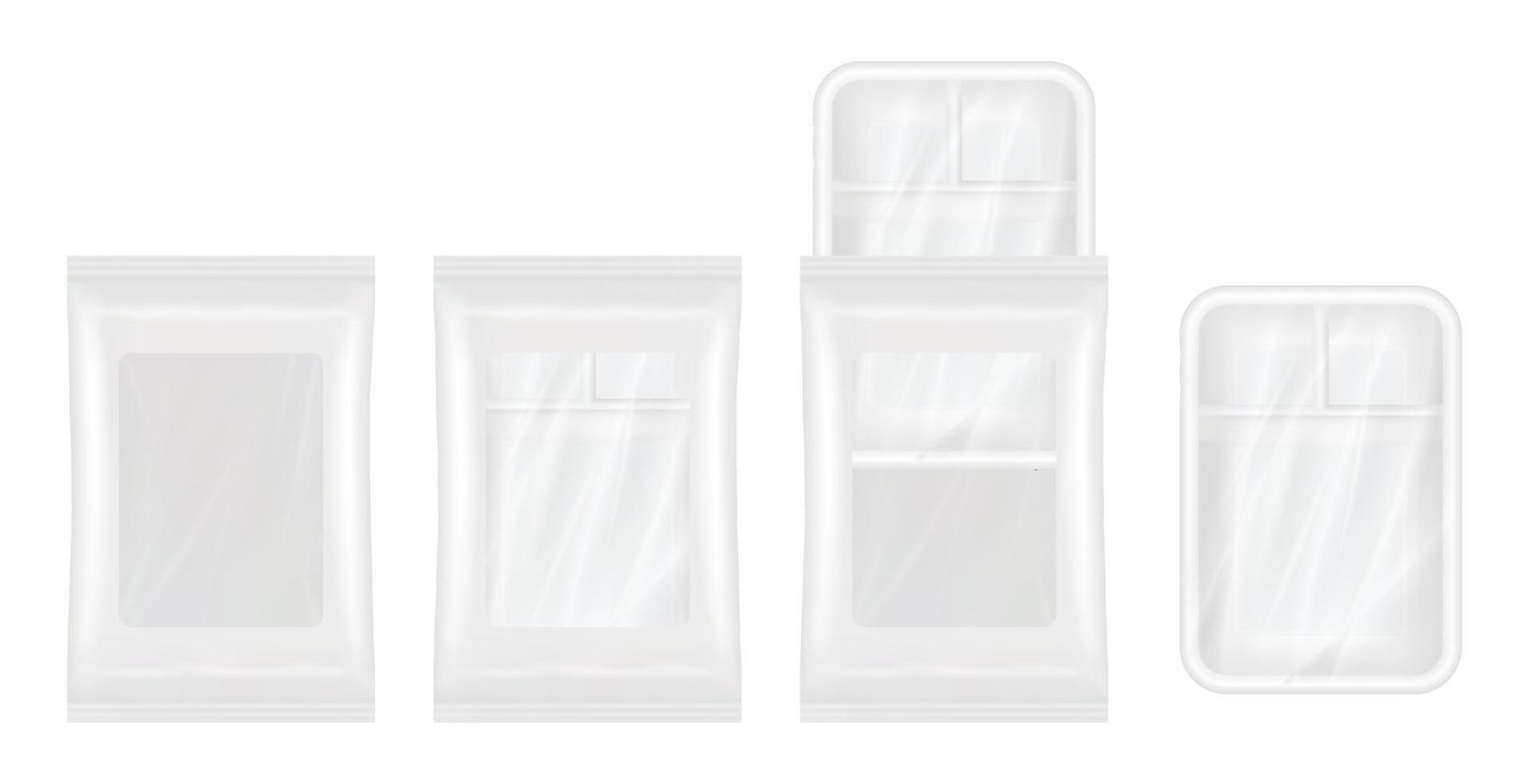 Download Top View Of White Polystyrene And Plastic Packaging Mockup 2264016 Vector Art At Vecteezy