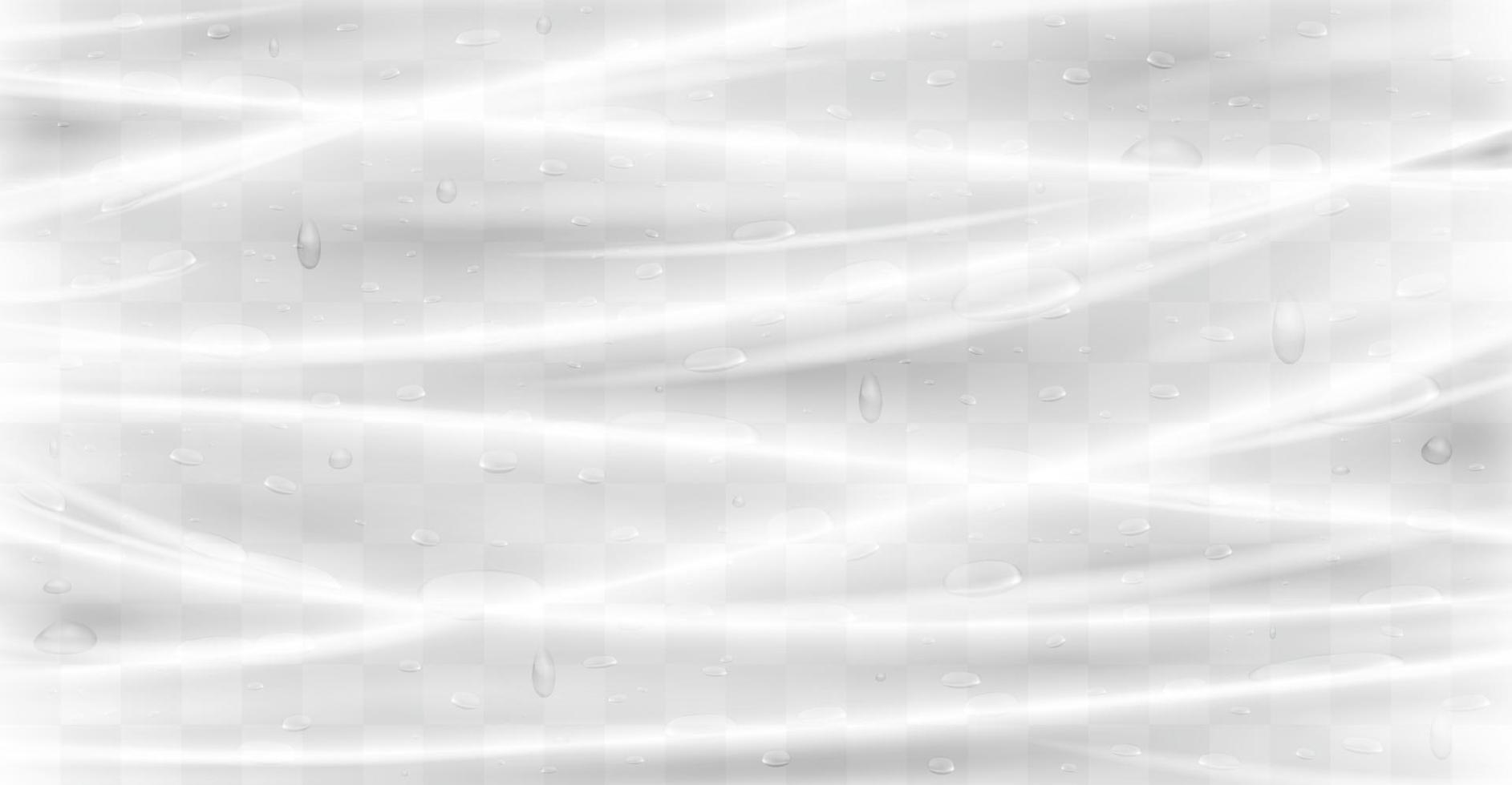 a transparent plastic warp background texture vector