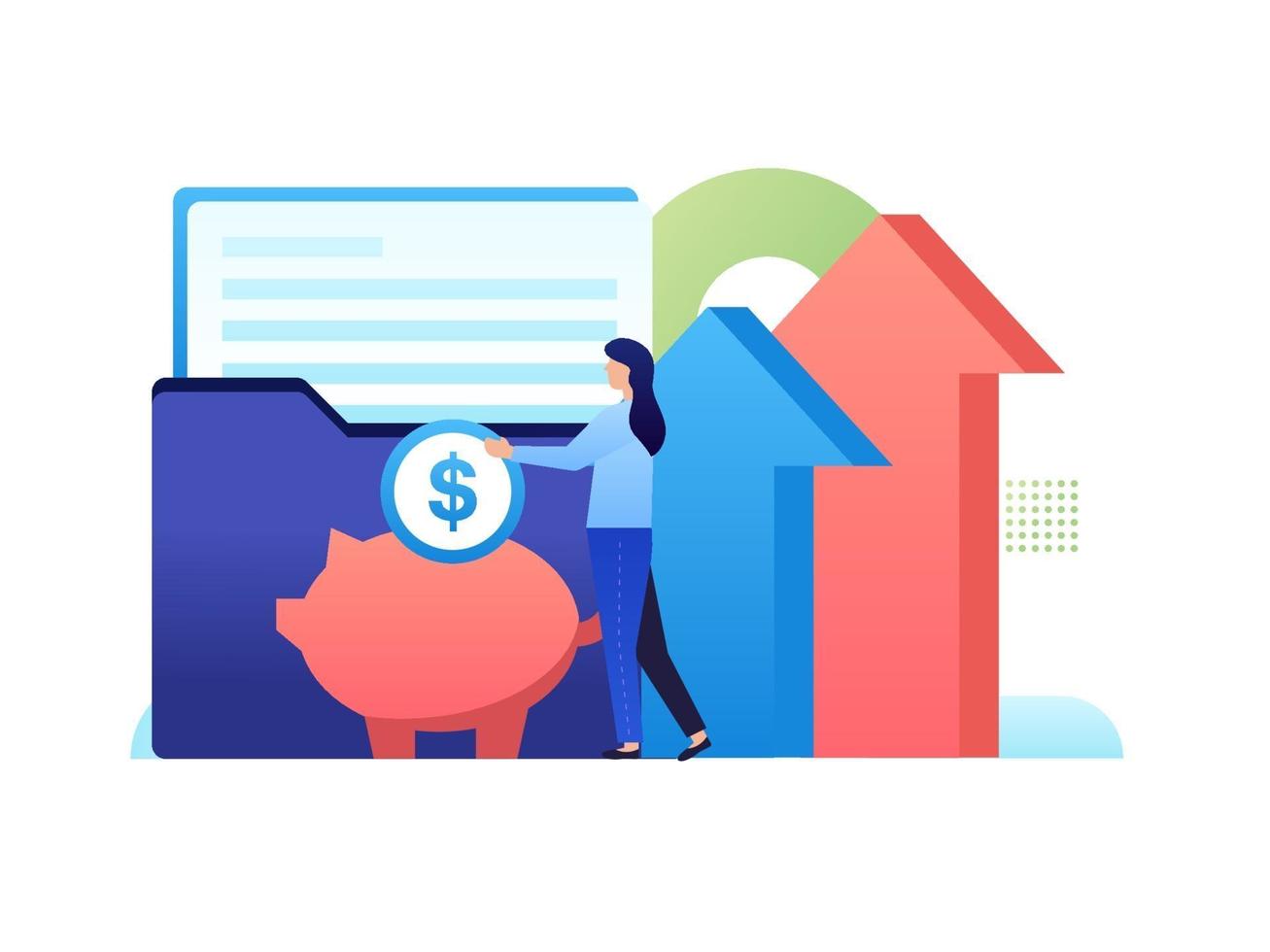 An Investment Portfolio vector