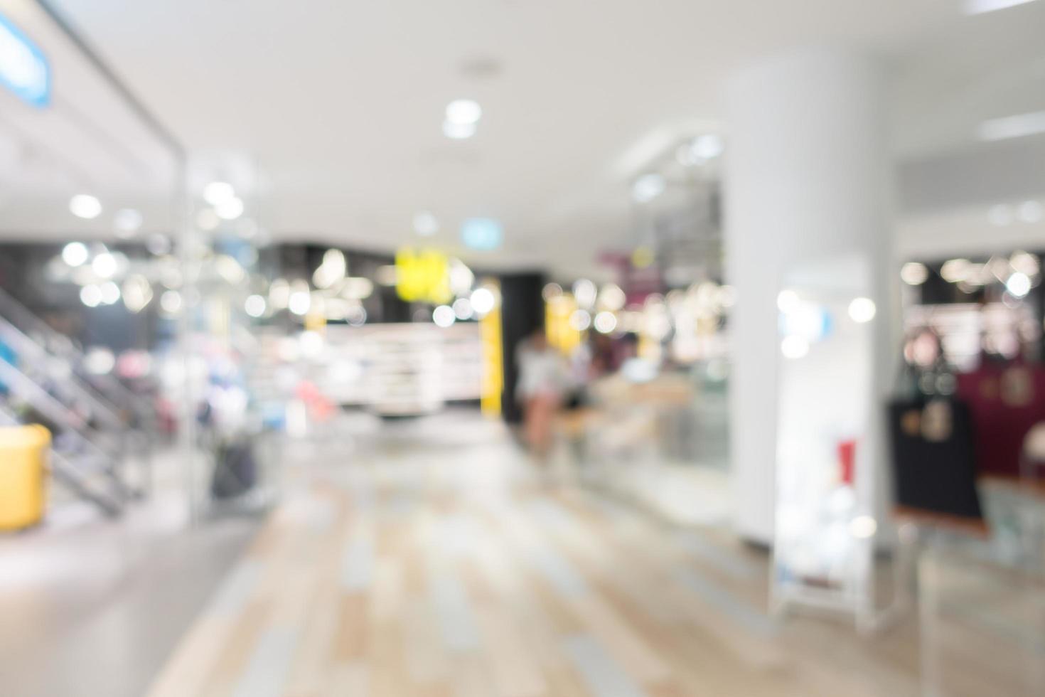 Shopping mall interior for background photo