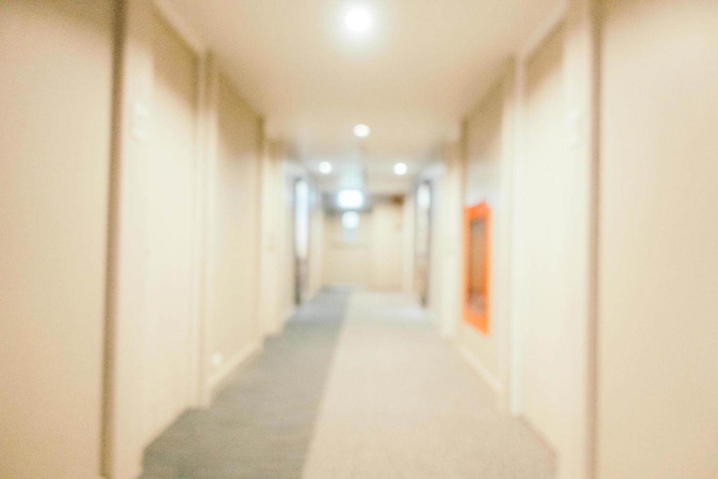 Abstract blur and defocused luxury hotel interior photo