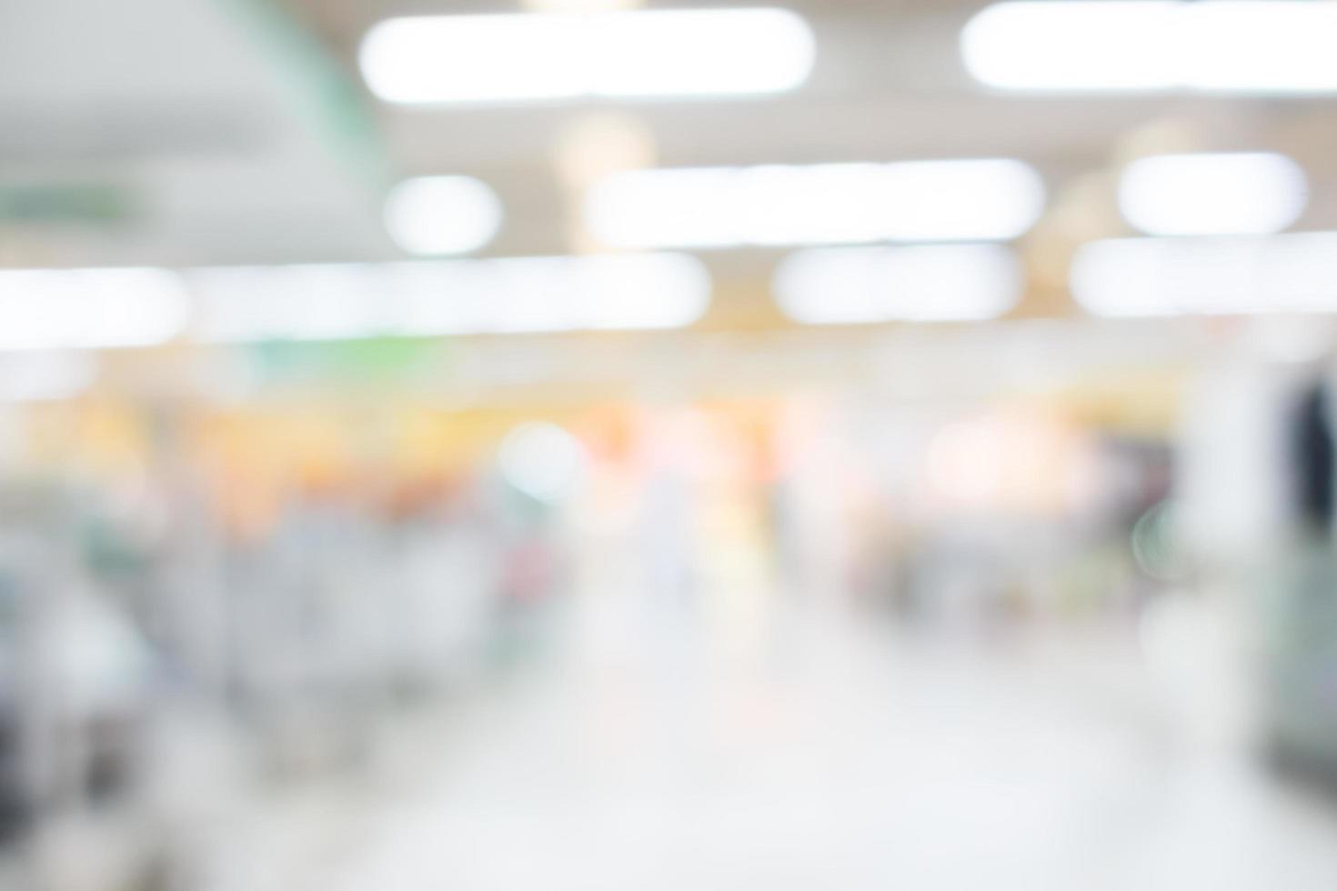 Shopping mall interior for abstract background photo