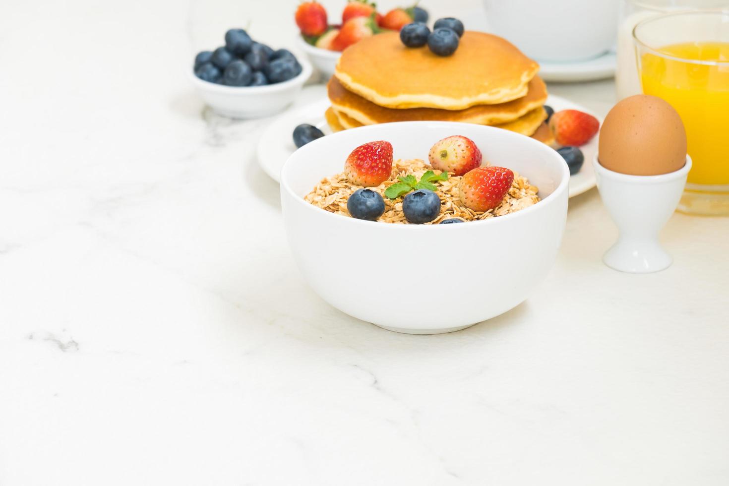 desayuno saludable foto