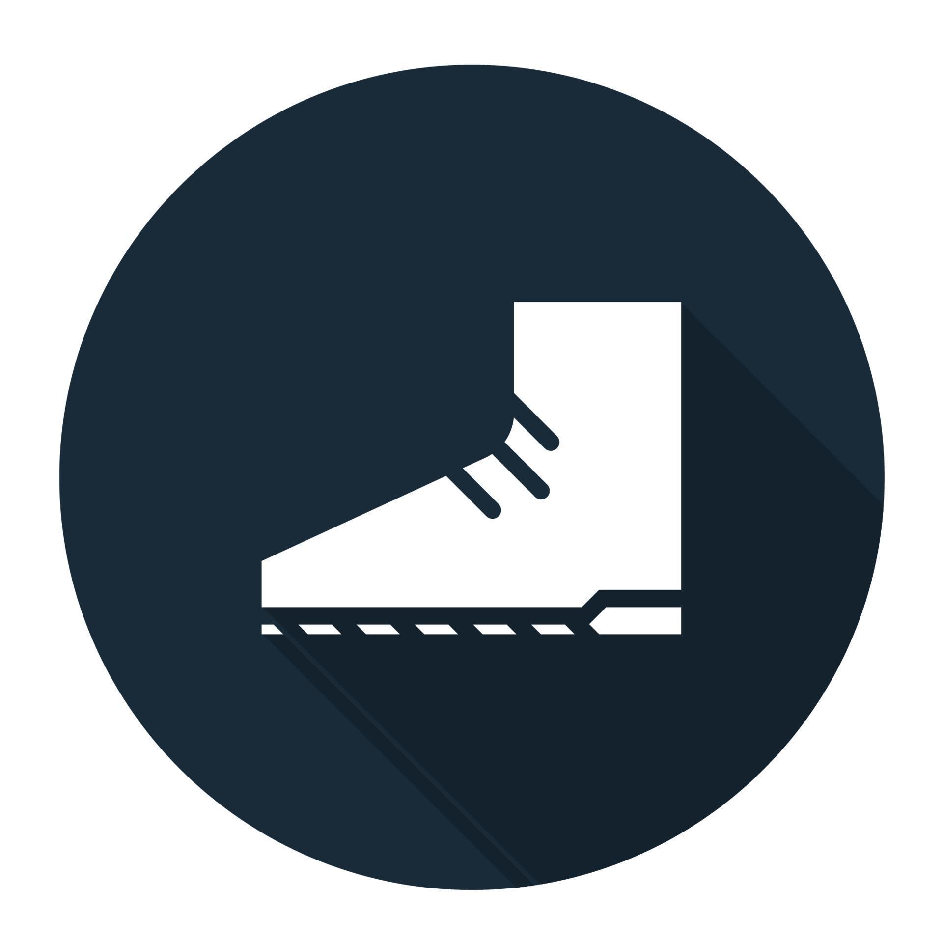 Wear Foot Protection Sign Isolate On White Background,Vector