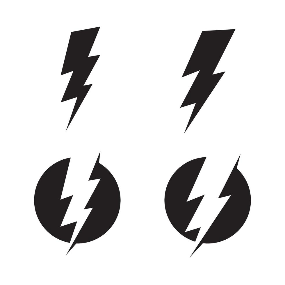 flash thunderbolt logo vector