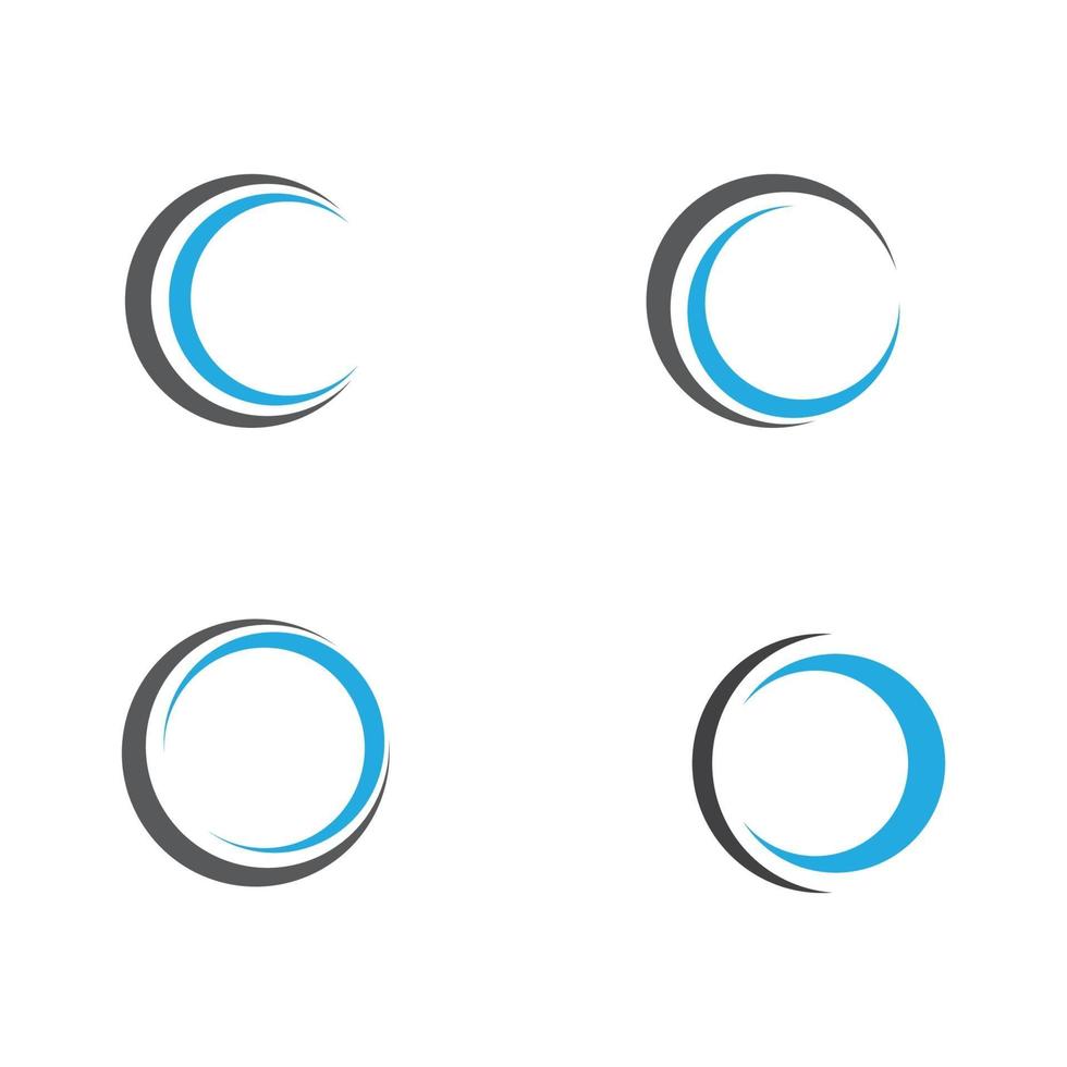 C Letter Logo Template vector