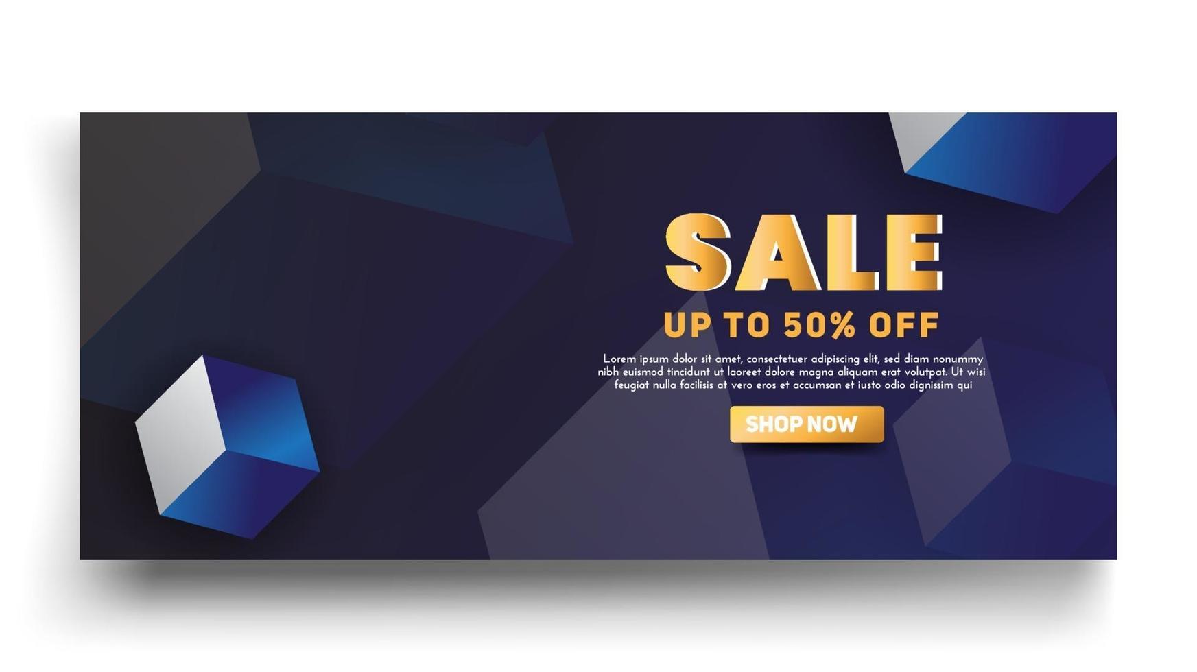 Sale banner template design, Big sale special offer. end of season special offer banner. vector