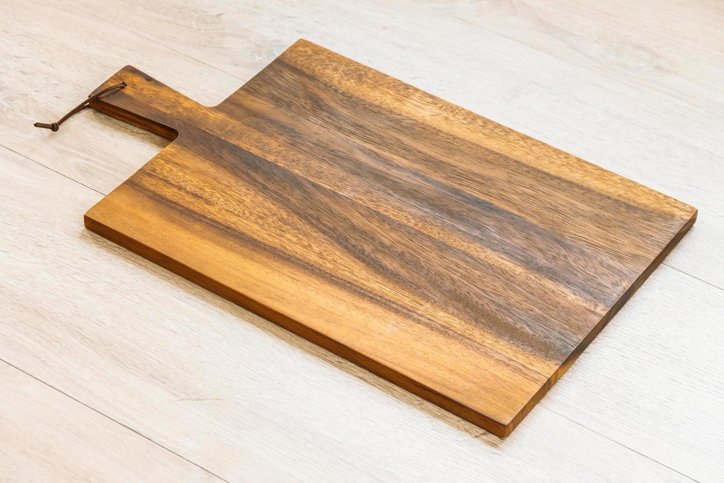 Wood cutting board photo