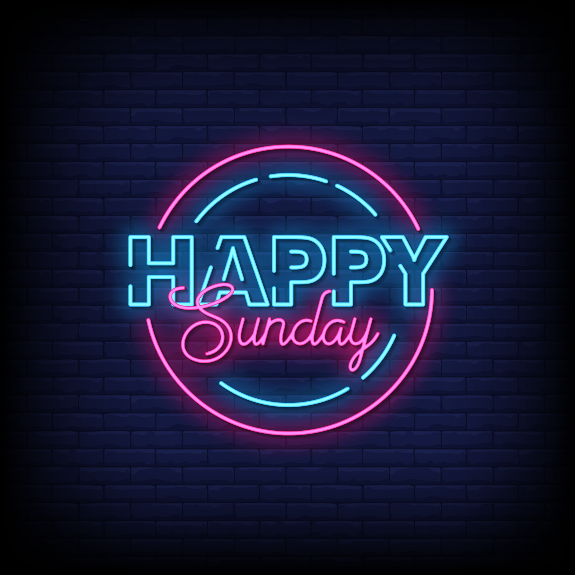 Happy Sunday Neon Signs Style Text Vector 2267644 Vector Art At Vecteezy Happy Sunday Neon Signs Style Text Vector 2267644 Vector Art At Vecteezy