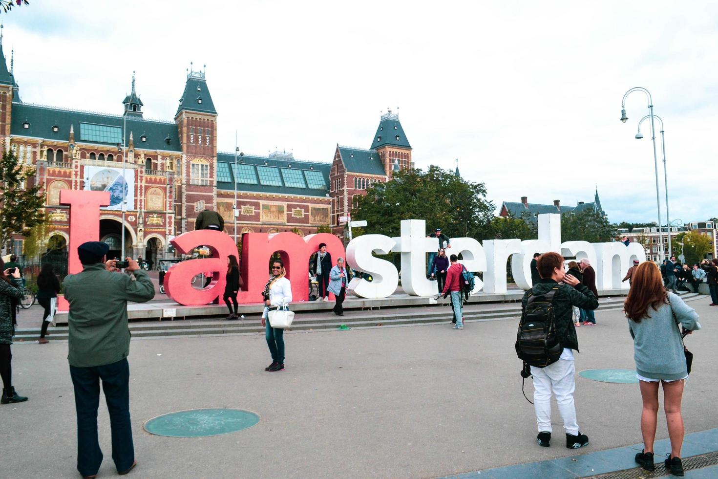 Amsterdam, Países Bajos 2015- museo rijksmuseum foto