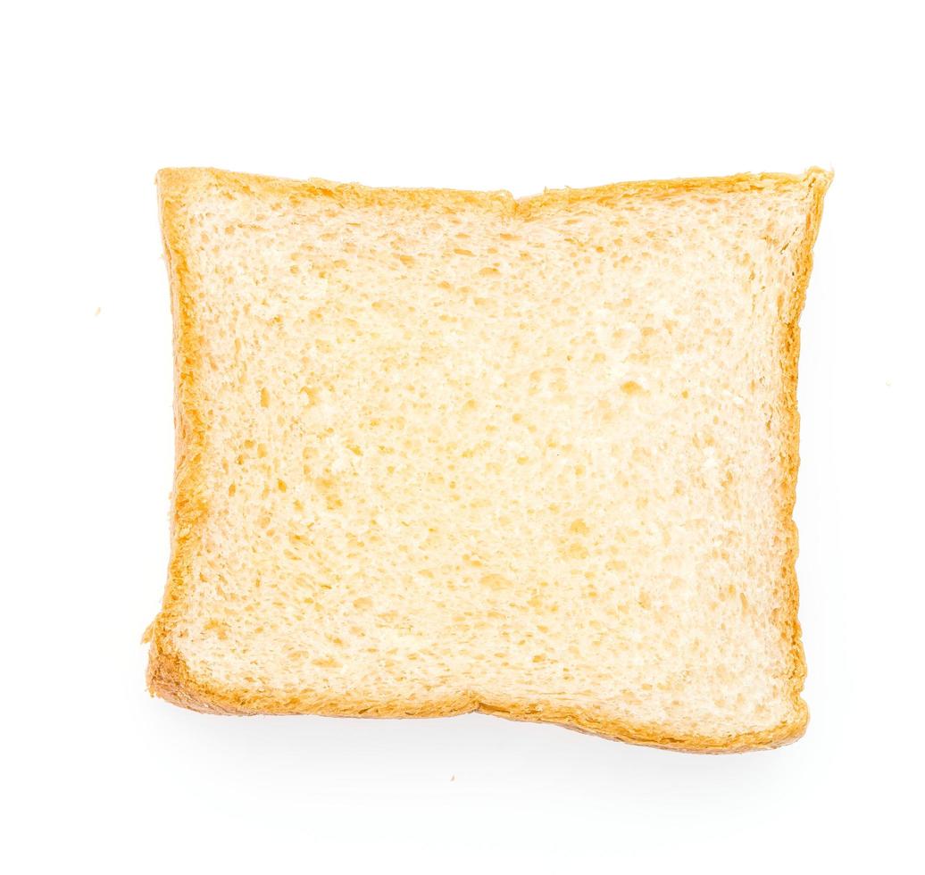pan aislado en blanco foto