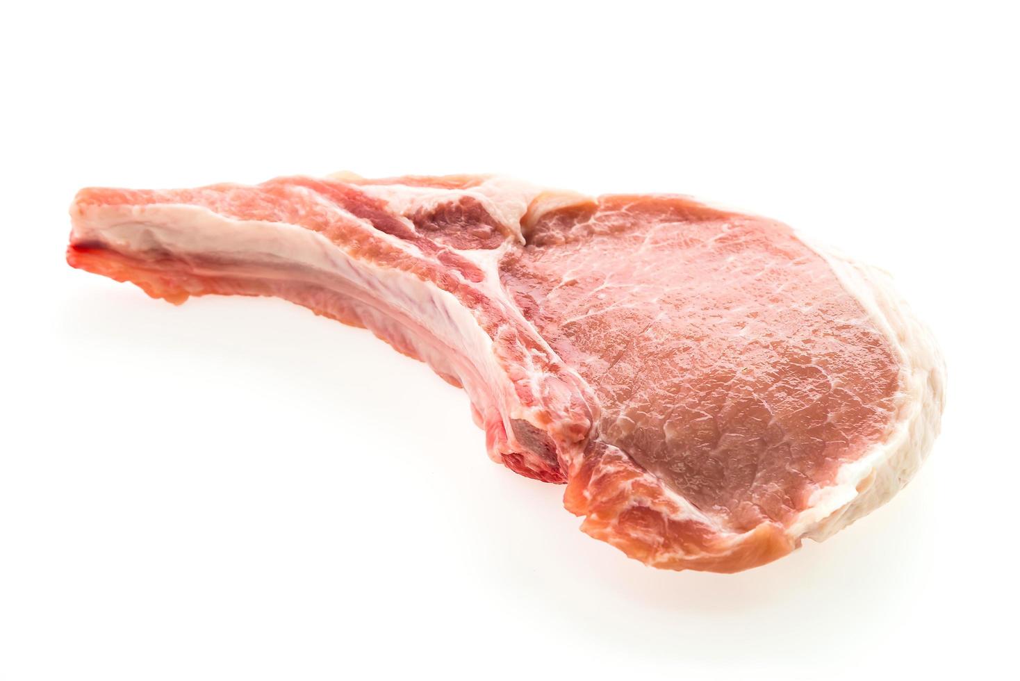 Raw lamb meat pork photo