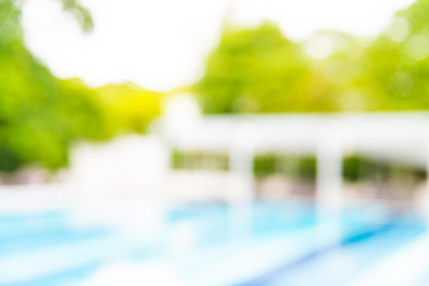 Abstract blur hotel pool resort background photo