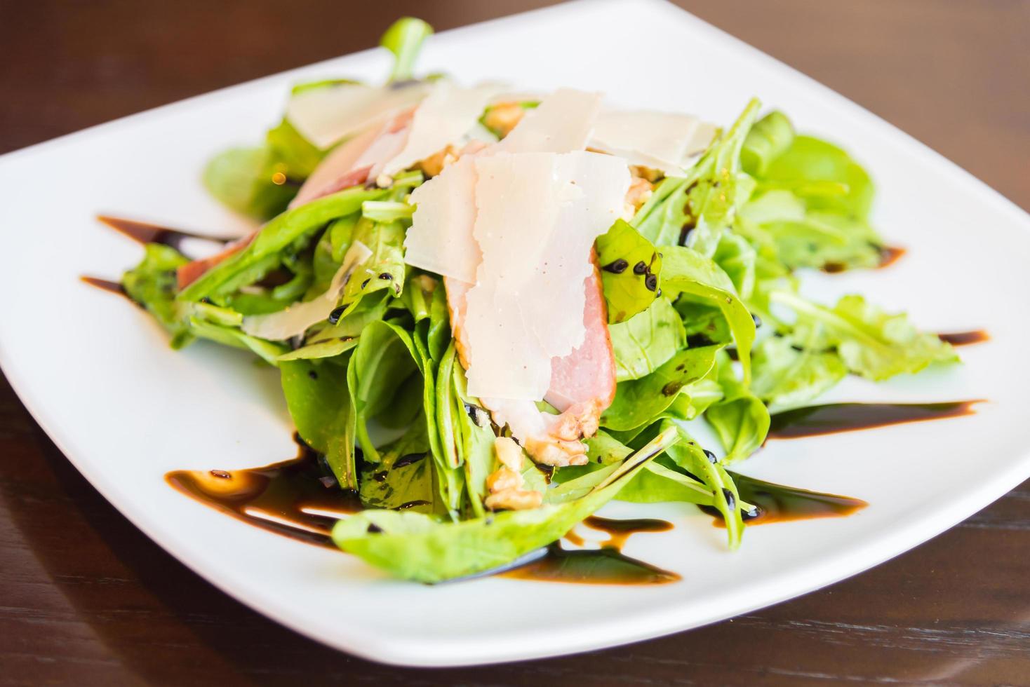 Smoked duck breast salad photo