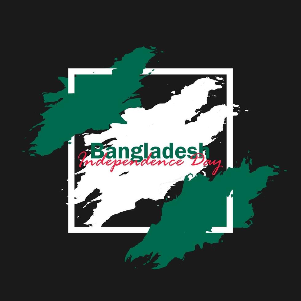 Vector of Independence Day with Bangladesh Flags.