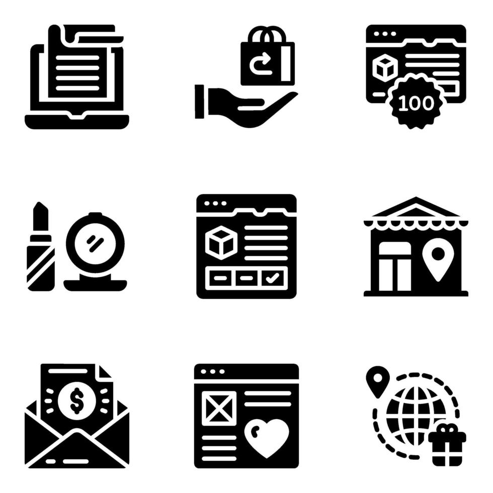 Buying and Commerce vector