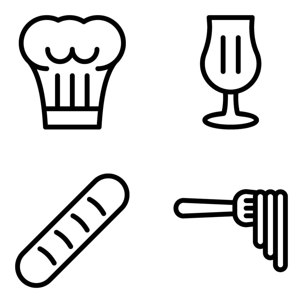 Italian Food and Culture vector