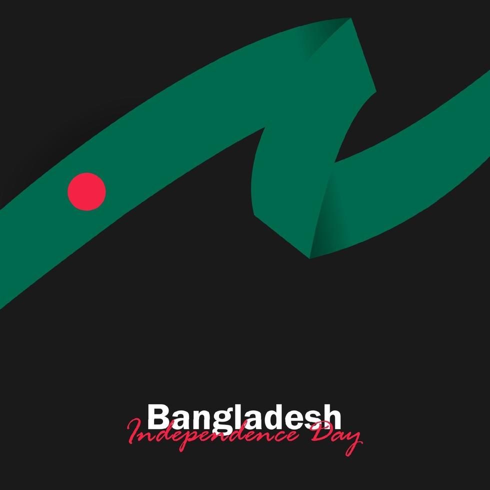 Vector of Independence Day with Bangladesh Flags.