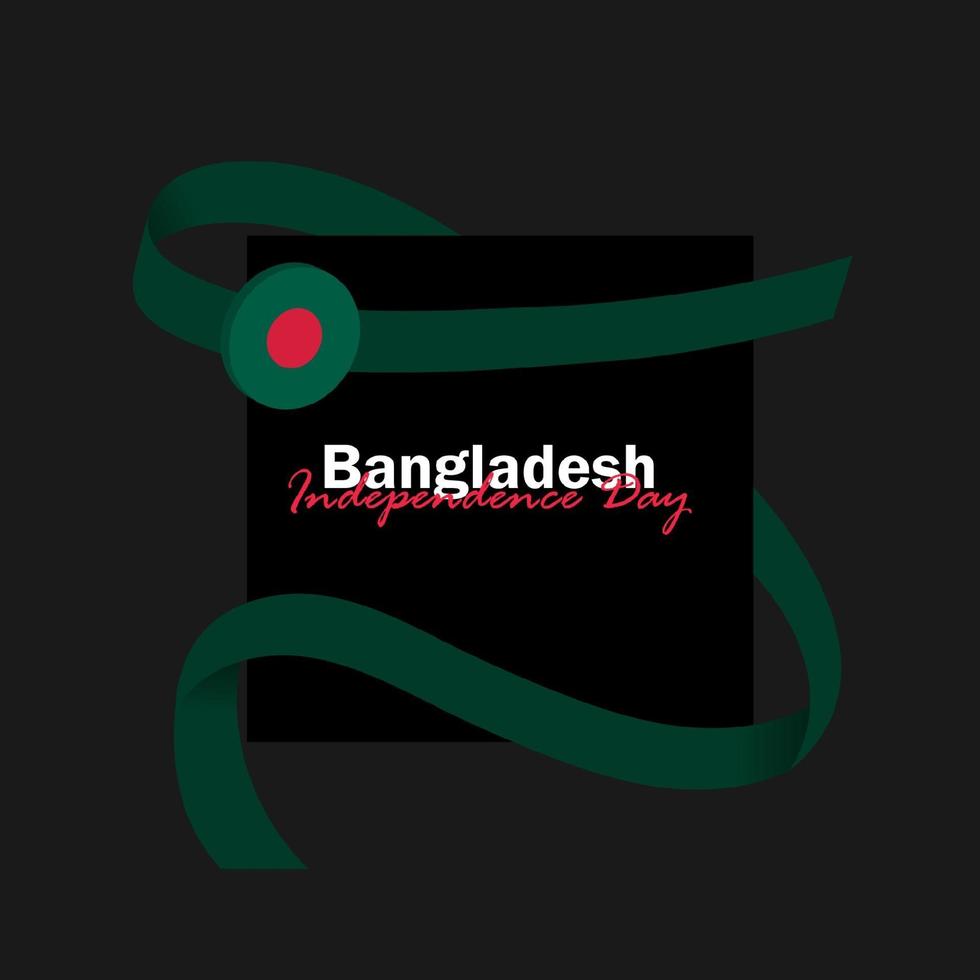 Celebration of Bangladesh Independence Day on March 26. Vector Illustration