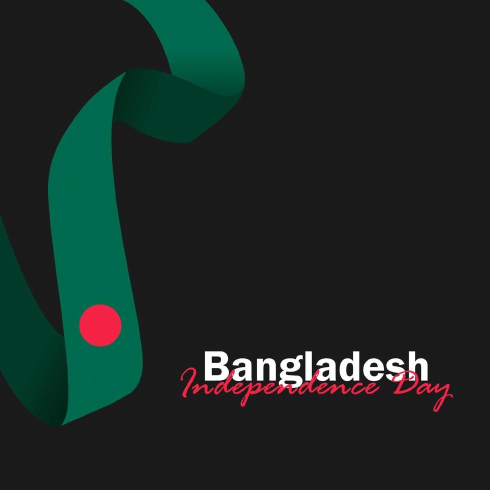 Celebration of Bangladesh Independence Day on March 26. Vector Illustration