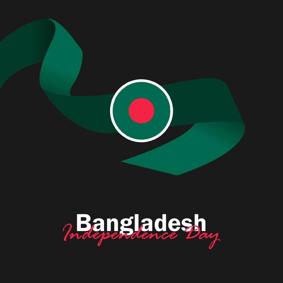 Celebration of Bangladesh Independence Day on March 26. Vector Illustration