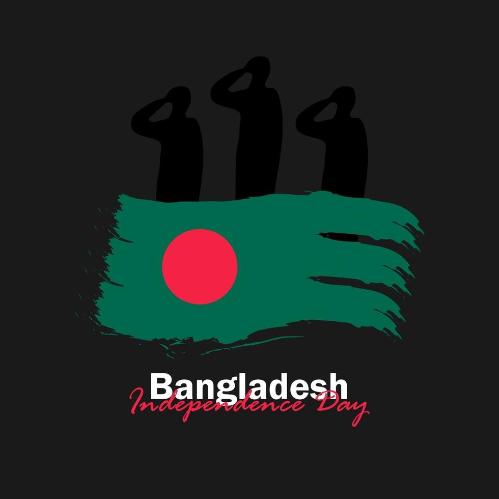 celebración del día nacional de bangladesh el 26 de marzo vector