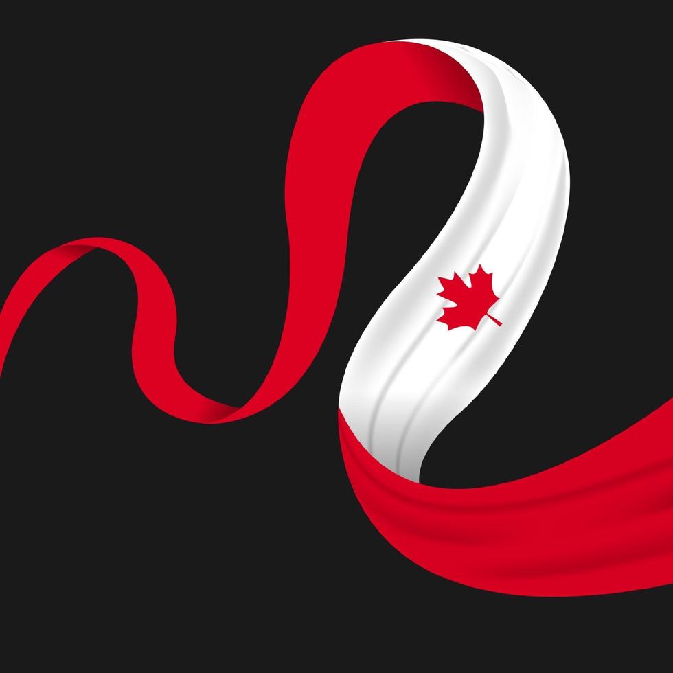 Happy Canada Day, Canada Independence Day. vector illustration