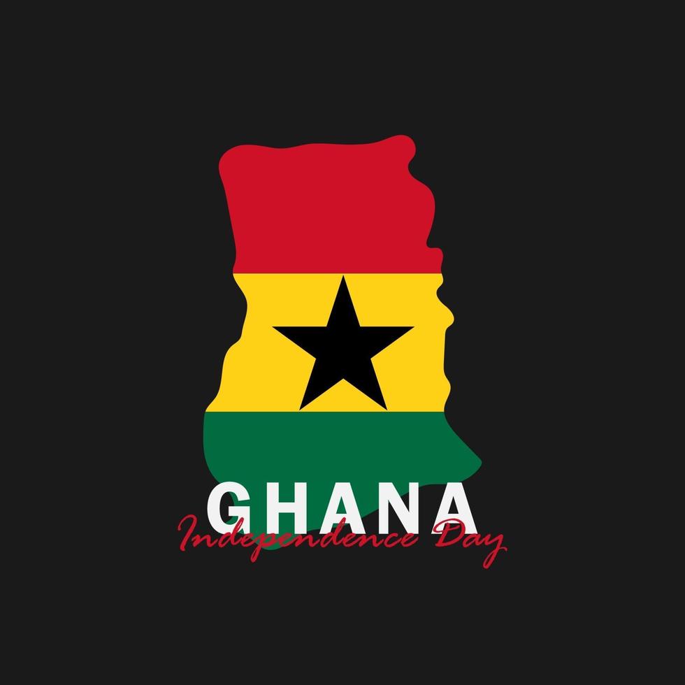 vector del día de la independencia de ghana