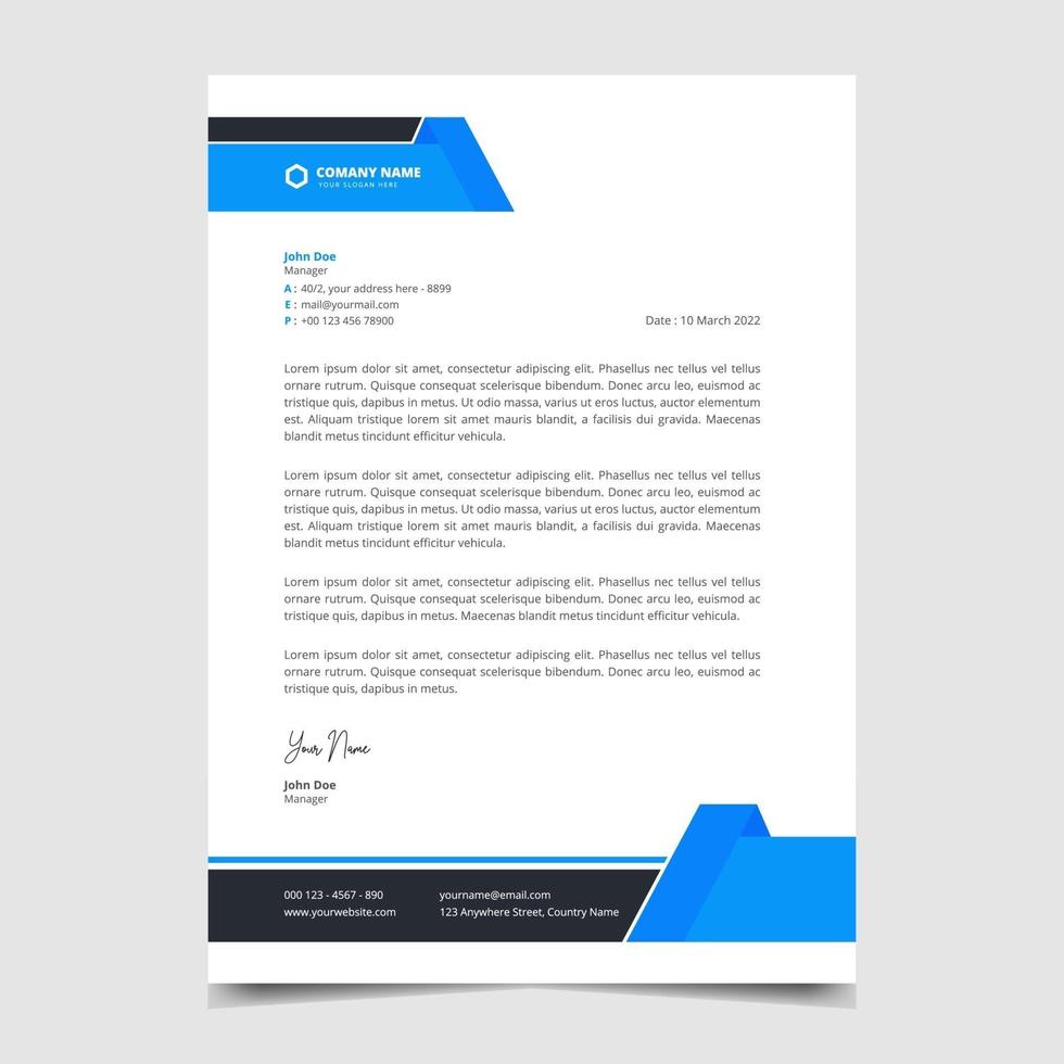 Corporate Conference Business letterhead vector