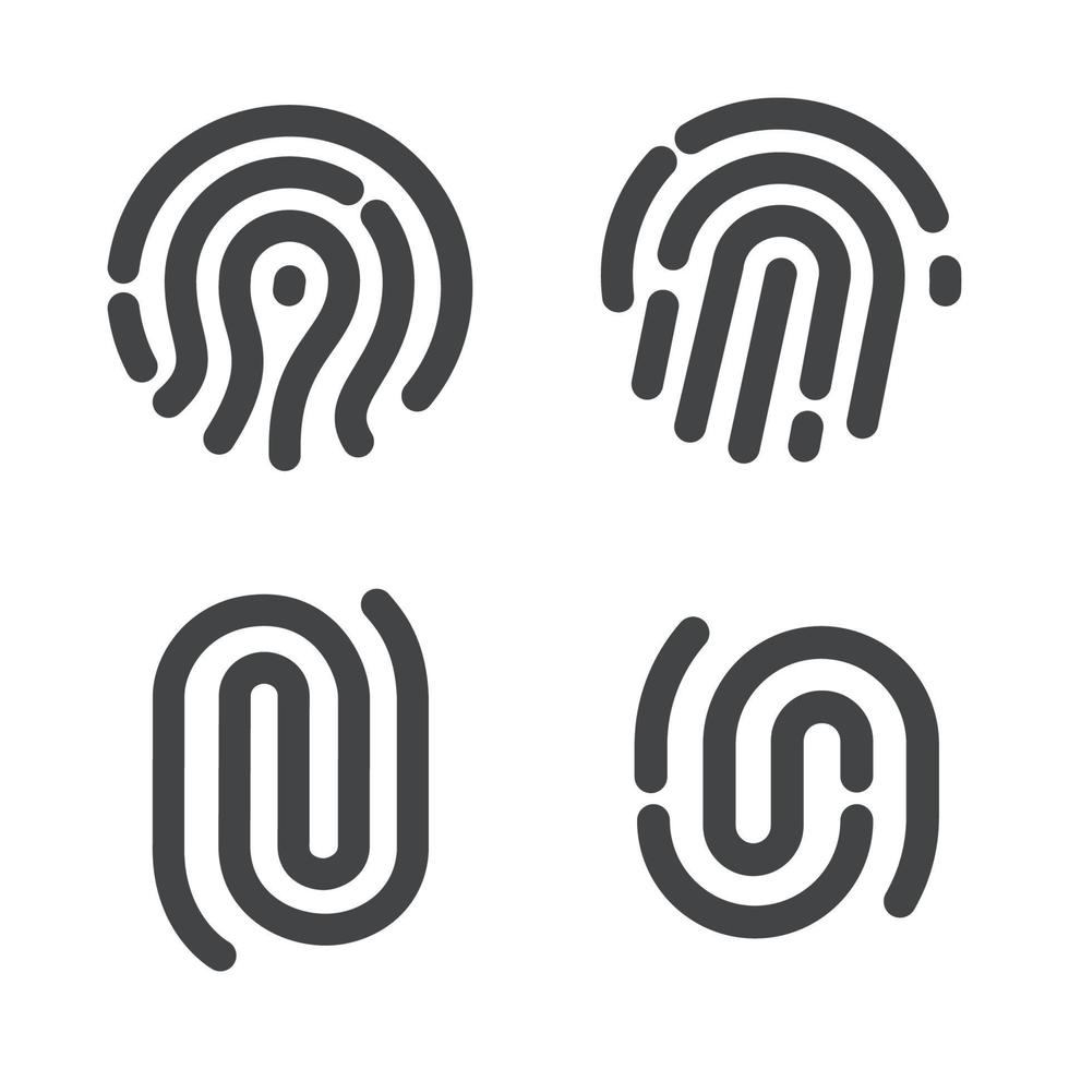Set of fingerprint sign vector