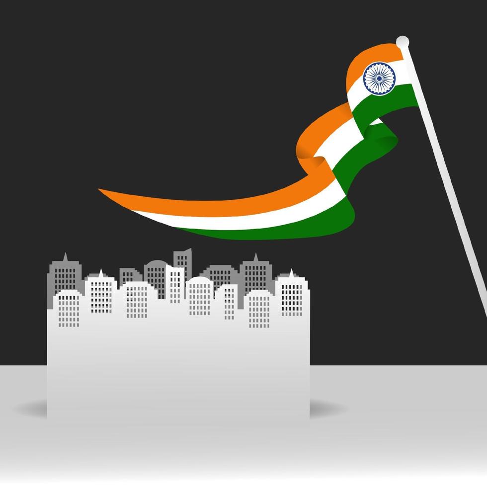 Illustration of Happy India Republic day vector