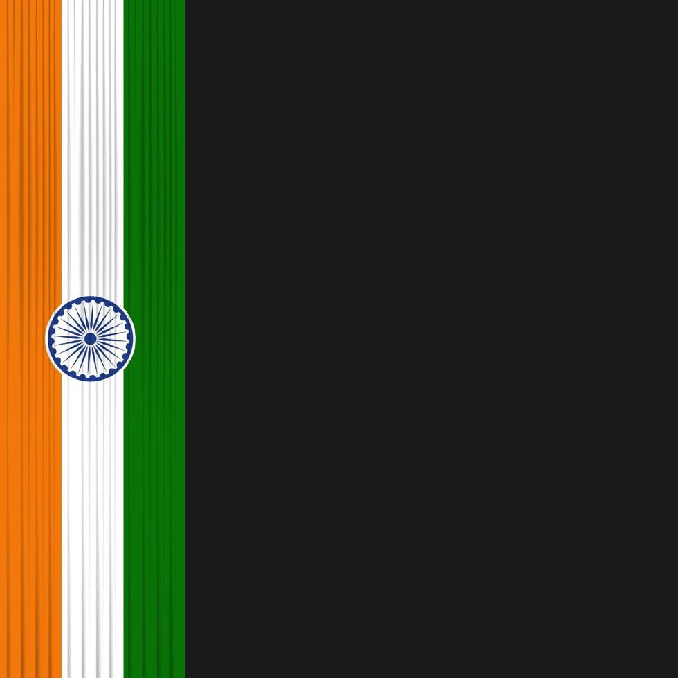 ilustración del feliz día de la república de india vector