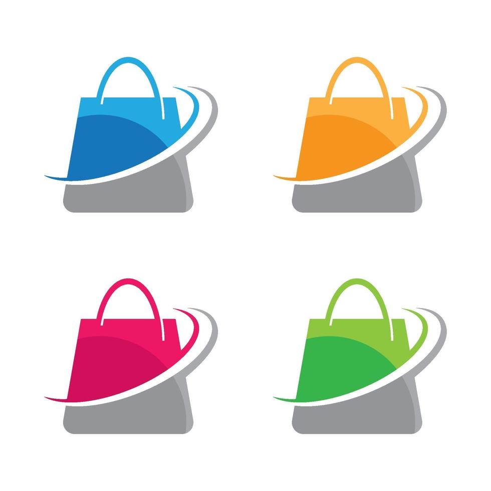 imagenes de logo de tienda online vector