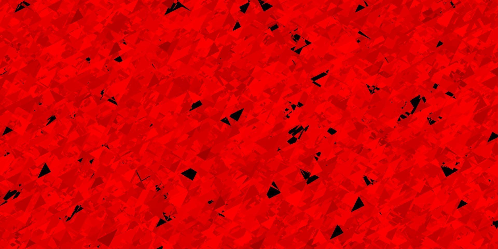 Light red vector pattern with polygonal shapes.