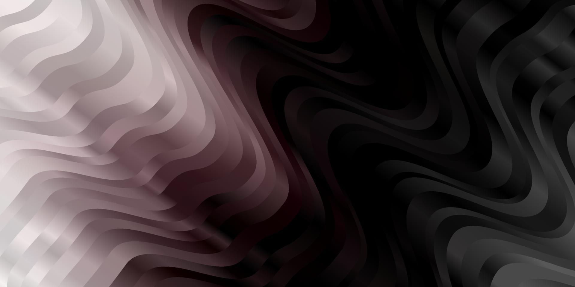 Light Gray vector pattern with curved lines.