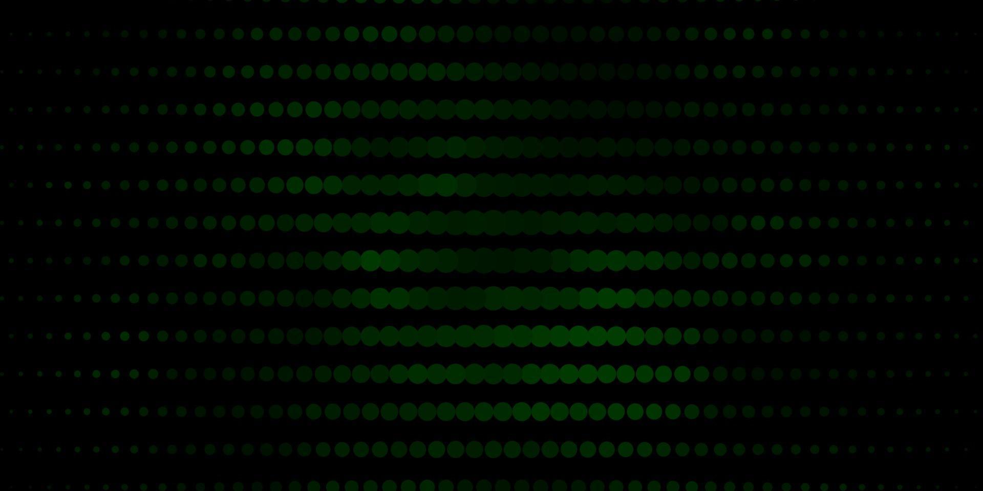 Dark Green vector backdrop with circles. 2271640 Vector Art at Vecteezy