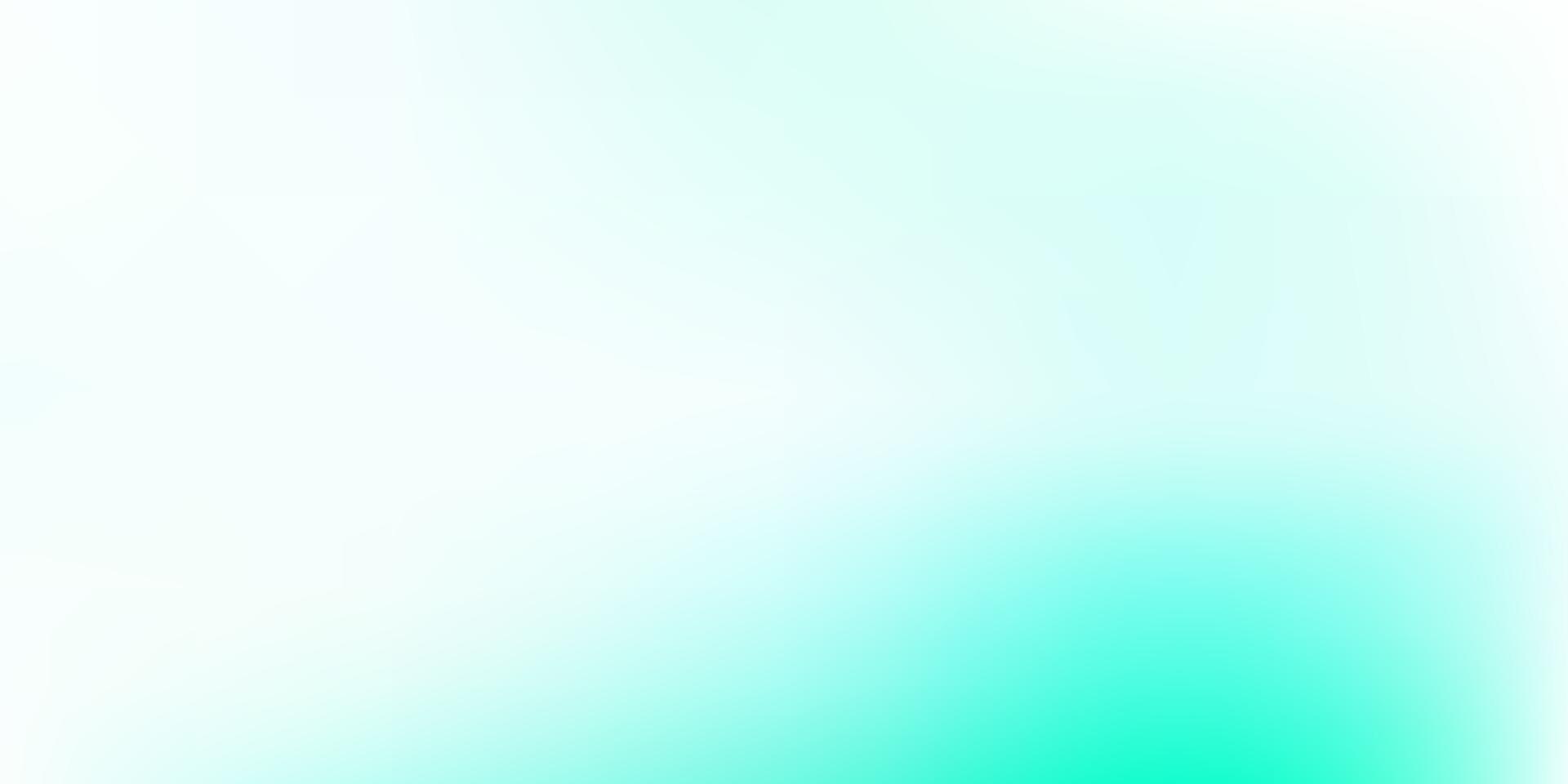 Light green vector gradient blur backdrop.