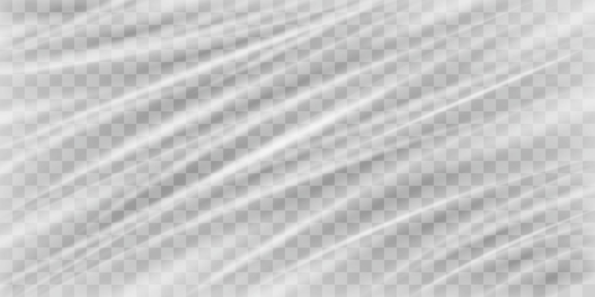 a transparent plastic warp background texture vector