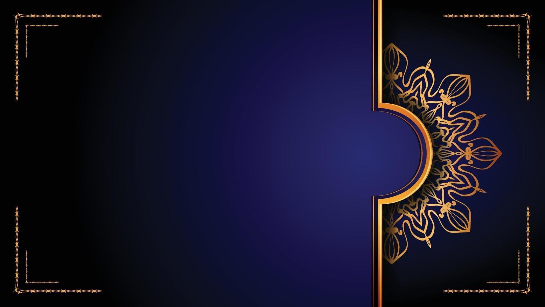 Luxury Mandala Ornamental Background Design With Golden Arabesque Pattern  Style. Decorative Mandala Ornament For Print, Brochure, Banner, Cover,  Poster, Invitation Card. 2272344 Vector Art at Vecteezy